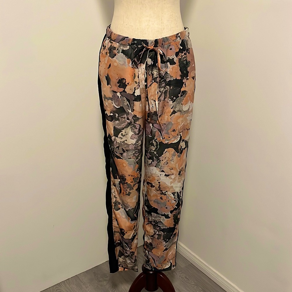 Bar III Watercolor print pants